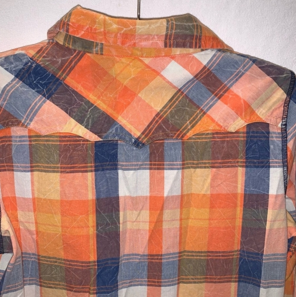 BKE Western Style Button Up Long Sleeve Shirt, Size L - Picture 2 of 4